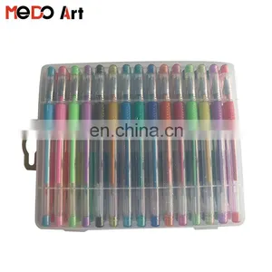 2017 Hot Sales 30 Pack Cheap Glitter Gel Pen Set for Kids Drawing thumbnail-3