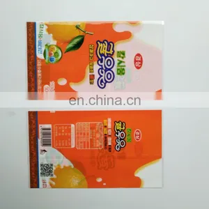 Custom Colored Heat Shrink Sleeve Plastic Packaging Film for Beverage/juice Packaging thumbnail-5