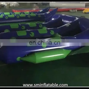 High Quality Inflatable Water Games Flyfish Banana Boat , Fly Fishing Boat for Water Sports thumbnail-3