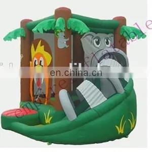 The Most Popular Jungle Theme Air Bouncer Castle Combos CC077 thumbnail-1