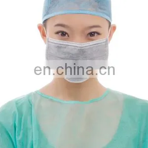 4ply PP Non Woven Activated Carbon Filter Face Mask thumbnail-3