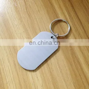 Wholesale Price Blank Aluminum Dog Tag With Ball Chain thumbnail-3