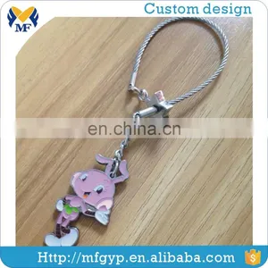 New Blank Custom Anime Acrylic Metal Keychain for DIY Gift thumbnail-1