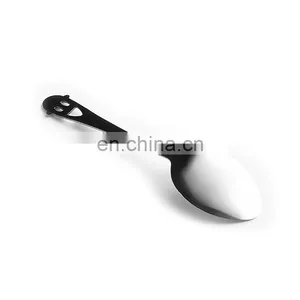 Fancy Small Smile Face Hollow Decorative Tea Spoon thumbnail-6