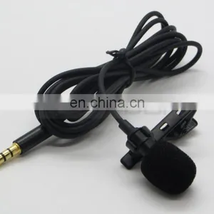 Metal Casing Seacue 3.5mm Lapel Clip-on Lavalier Microphone for IPhone,iPad,Android Phones thumbnail-2