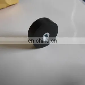 30mm M5 Thread Rubber Pot Magnet thumbnail-1