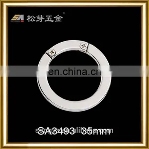 Specializing In Produced Custom Zinc Alloy Metal Key Ring, Plated Logo Key Ring For Keys thumbnail-2