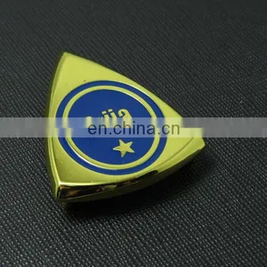Custom Made Oval Shaped Nameplate Embossed Text LOGO Metal Label Tag thumbnail-6