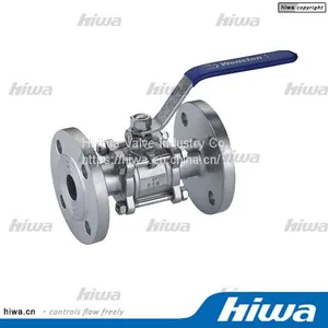 3PC Ball Valve Flange Ends150LB PN16-40 thumbnail-1