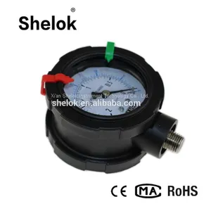 High Pressure Water Manometer, PP Pressure Gauges thumbnail-2