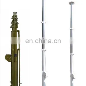 4.5m Aluminum Alloy High Telescopic Antenna Mast Tower thumbnail-2