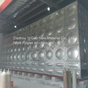 Brunei Stainless Steel 316 Welded Water Storage Tank Drinking Water Tank thumbnail-2