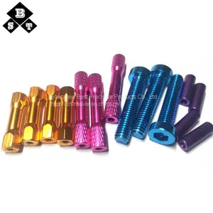 China CNC Factory High-quality CNC Anodized Aluminum Part With Sandblasting Finish thumbnail-5