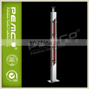 Easy Fix Indoors and Outdoors Luxury Stainless Steel Stair Railing Pillar thumbnail-1