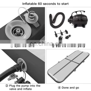 8m x 1m x 20cm Airtrack Inflatable Gymnastics Tumbling Equipment Air Tumble Track Mats For Sale thumbnail-5