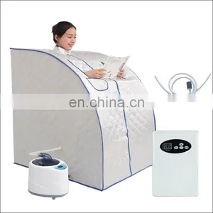 2019 Hot Selling Roomautomatic Temperature And Time Control Mini Foldable Steam Sauna Tent Steam Sauna thumbnail-2