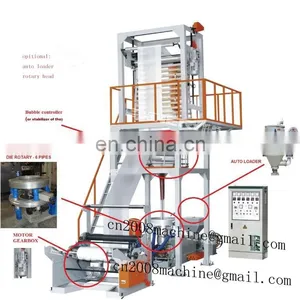 HAS VIDEO SJ-A Mini Polyethylene HDPE LDPE Plastic Film Blowing Machine Price For Package Bag,Agriculture Cover thumbnail-1