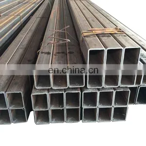 Construction Structure Square Rectangular Black Steel Pipes ERW Tubes thumbnail-5