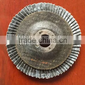 Aluminum Oxide Flap Disc With Plastic Fiber Backing For Polishing thumbnail-2