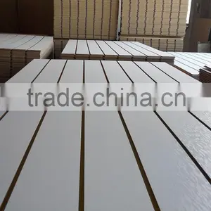 JIDA 18mm Grooved Mdf Board Slotted Melamine Mdf Board thumbnail-1