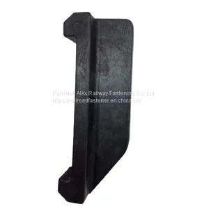 Rail Insulator for Adjusting Rail Gauge and Electrically Insulating Railroad Rails thumbnail-1