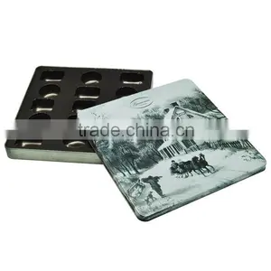 Square Tin Box thumbnail-1