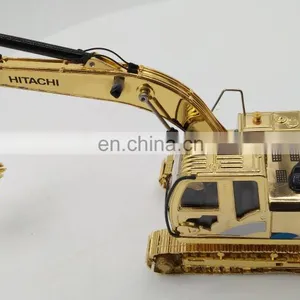 Tungsten Excavator Gold Toy Vehicle Sinker MINI Car MODEL thumbnail-4