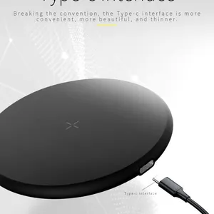 The Round Wireless Charger is Suitable for IPhone Huawei, Xiaomi Fast Wireless Charging thumbnail-2