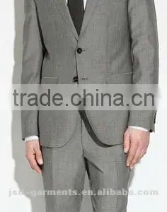 MOQ400 Mens Grey Suit With Ties and Shirts thumbnail-1