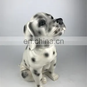 Dog Cartoon Shaped Ceramic Treat Pet Containers Canister Set Candy Cookie Jar With Lid Home Decorations thumbnail-2
