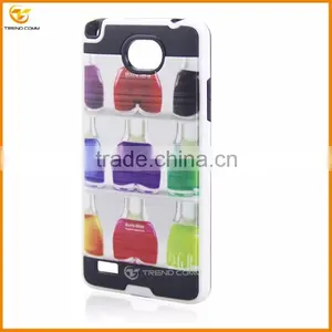 Custom Printed pc Tpu Cover Case for LG Bello 2 thumbnail-3
