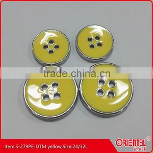 Classical Abs Enamel DTM Button for Garment thumbnail-3