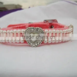 China Wholesale Rhinestone Dog Collar Pet Collar Cat Collar for Latest Product thumbnail-1
