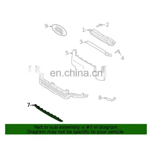 OEM LR129440 Front Bumper Lower Grille for Land Rover New Defender 90 110 thumbnail-3