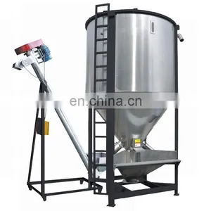 1000KG Large Plastic Vertical Mixer / Vertical Stirrer Machine /Spiral Circle Plastic Mixing thumbnail-1