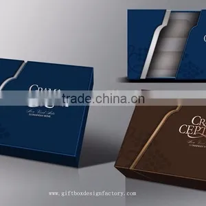 Wholesale Luxury Paper Packaging Wine Gift Box thumbnail-2