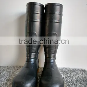 Black Anti-impact Steel Toe Safety Industry Boots thumbnail-4