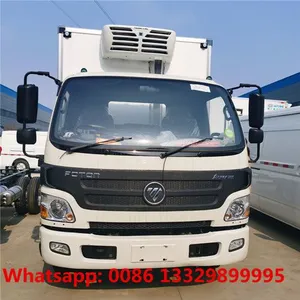 Factory Sale Good Price FOTON AUMARK RHD Cummins Engine 3T-5T Refrigerated Truck for Sale thumbnail-3