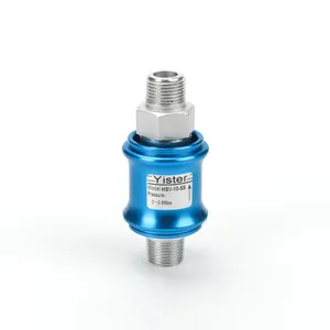 Airtac Type Aluminum Alloy 3 Way 2 Position HSV Pneumatic Hand Slide Valve With Lock thumbnail-2