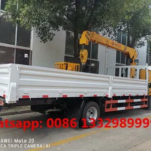 High Quality and Best Price ISUZU JAPAN 700P 4*2 LHD 5T Cargo Truck With Crane for Sale thumbnail-3
