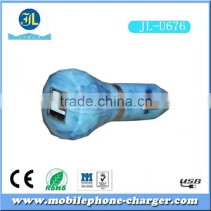 Wholesale Manufacturer Usb Vehicle Charger for Mobile Phone With Twin Usb Port Car Charger thumbnail-3