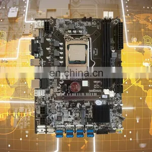 High Performance Gaming Ddr3 Pc Mainboard B75 Lga1155 Socket Motherboard thumbnail-1