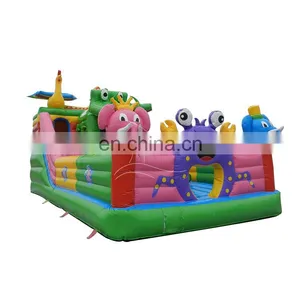 Soft Play Area Customised Indoor Playcentre Inflatable Bouncing Castle for Sale thumbnail-3