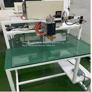 5000A/8000A/10000a 18650 Cylindrical Battery Pack Battery Making Process Equipment Semi-Automatic Spot Welder Machine thumbnail-1