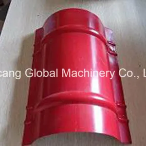GI PPGI Ridge Cap Roofing Sheet Roll Forming Machine Ridge Top Making Machine thumbnail-1