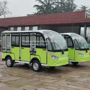 Made in China High Quality Electric Sightseeing Bus Country Mini Bus thumbnail-2