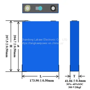 EVE Brand 173Ah Grade A LF173 Lifepo4 Battery Cells thumbnail-3