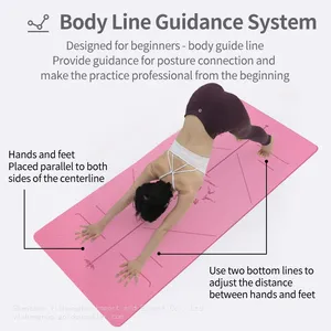TPE Foam Yoga Matt Travel Fitness Foldable Yoga Mat Factory Manufacturer Price thumbnail-4