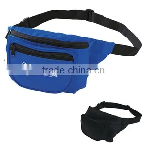 Custom Fanny Pack Lightweight 210D Polyester Waist Fanny Packs With Water Bottle Holder thumbnail-2