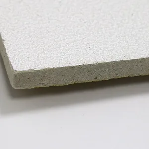 China Wholesale 600X600 Mineral Fiber Ceiling Tiles Reliable Heat Insulation Acoustic Material Fiber Board Mineral Wool Ceiling  thumbnail-4